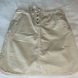 Spiegel Beige Skirt with Drawstring Waist 8